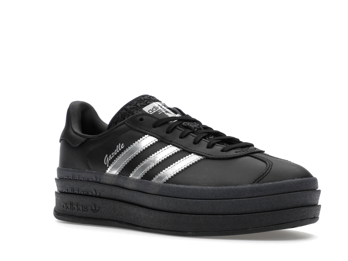 adidas Gazelle Bold Pride Pabllo Vittar Core Black Silver Metallic Lucid Pink (Women's)