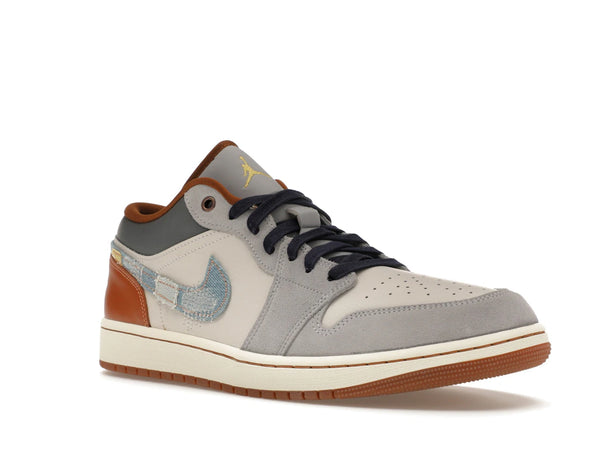 Jordan 1 Low SE Phantom Repaired Denim Swoosh