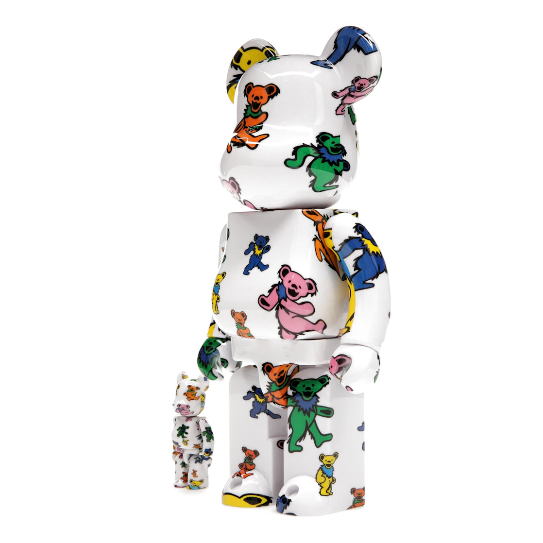 Bearbrick x Grateful Dead (Dancing Bear) 100% & 400% Set