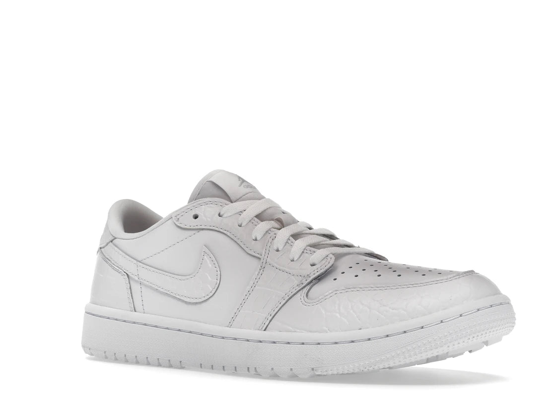 Jordan 1 Retro Low Golf White Croc