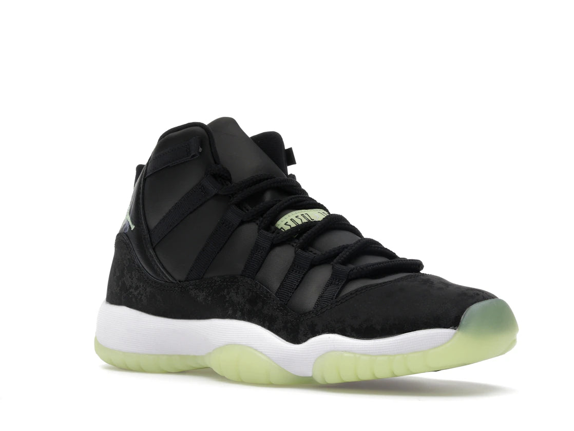 Jordan 11 Retro Black Barely Volt (GS)