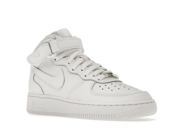 Nike Air Force 1 Mid LE Triple White (GS)