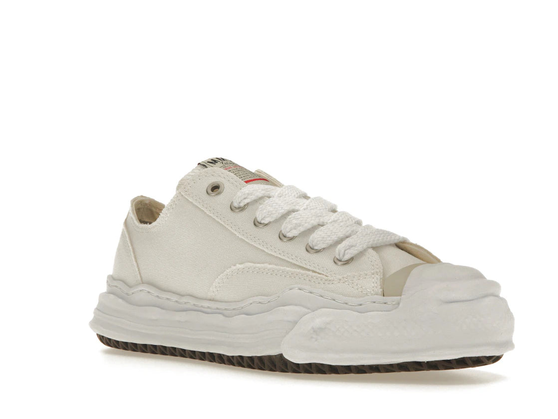 Maison Mihara Yasuhiro Hank OG Sole Canvas Low Weiß