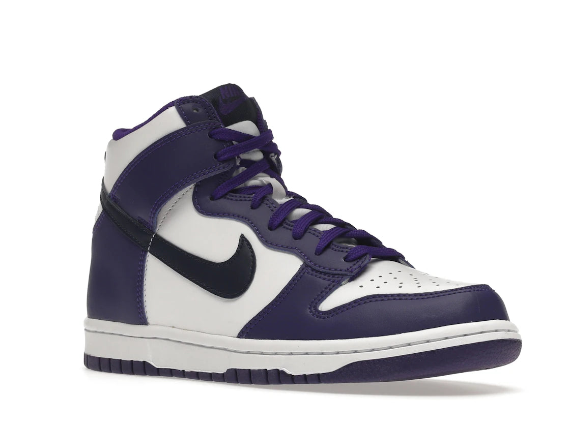 Nike Dunk High Electro Purple Midnight Navy (GS)