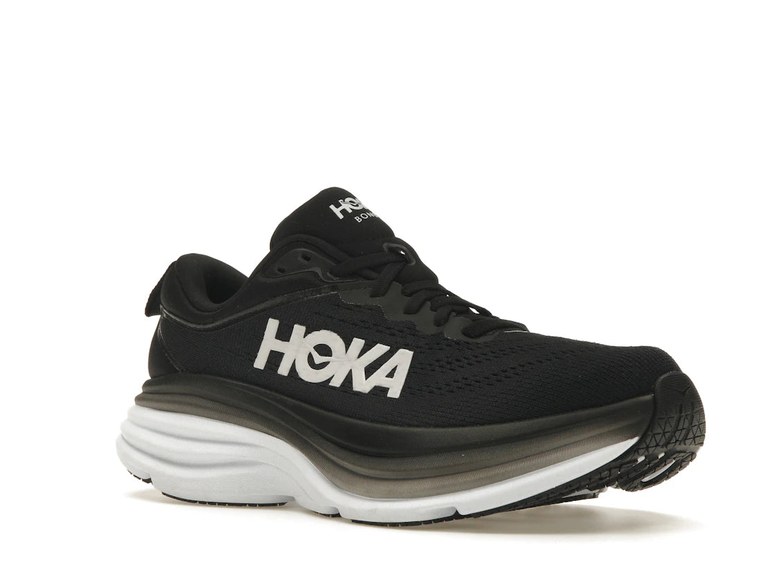 Hoka One One Bondi 8 Schwarz Weiß (Damen)