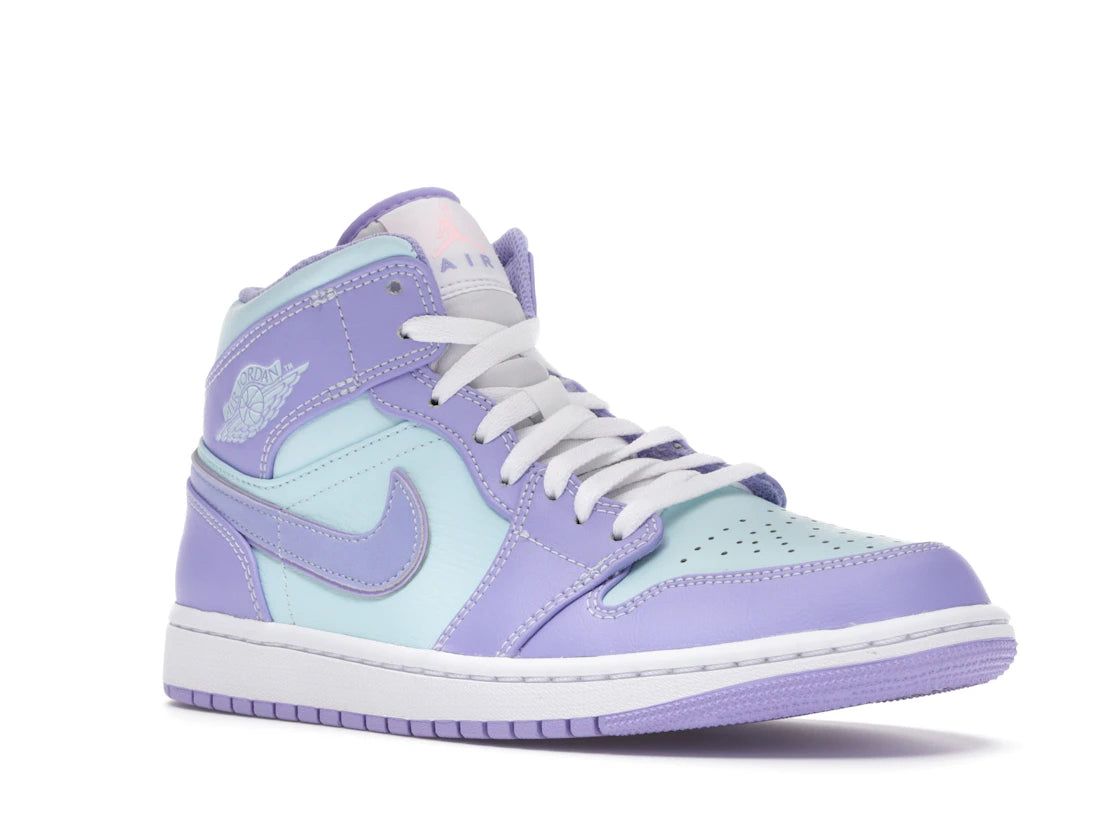 Jordan 1 Mid Purple Aqua