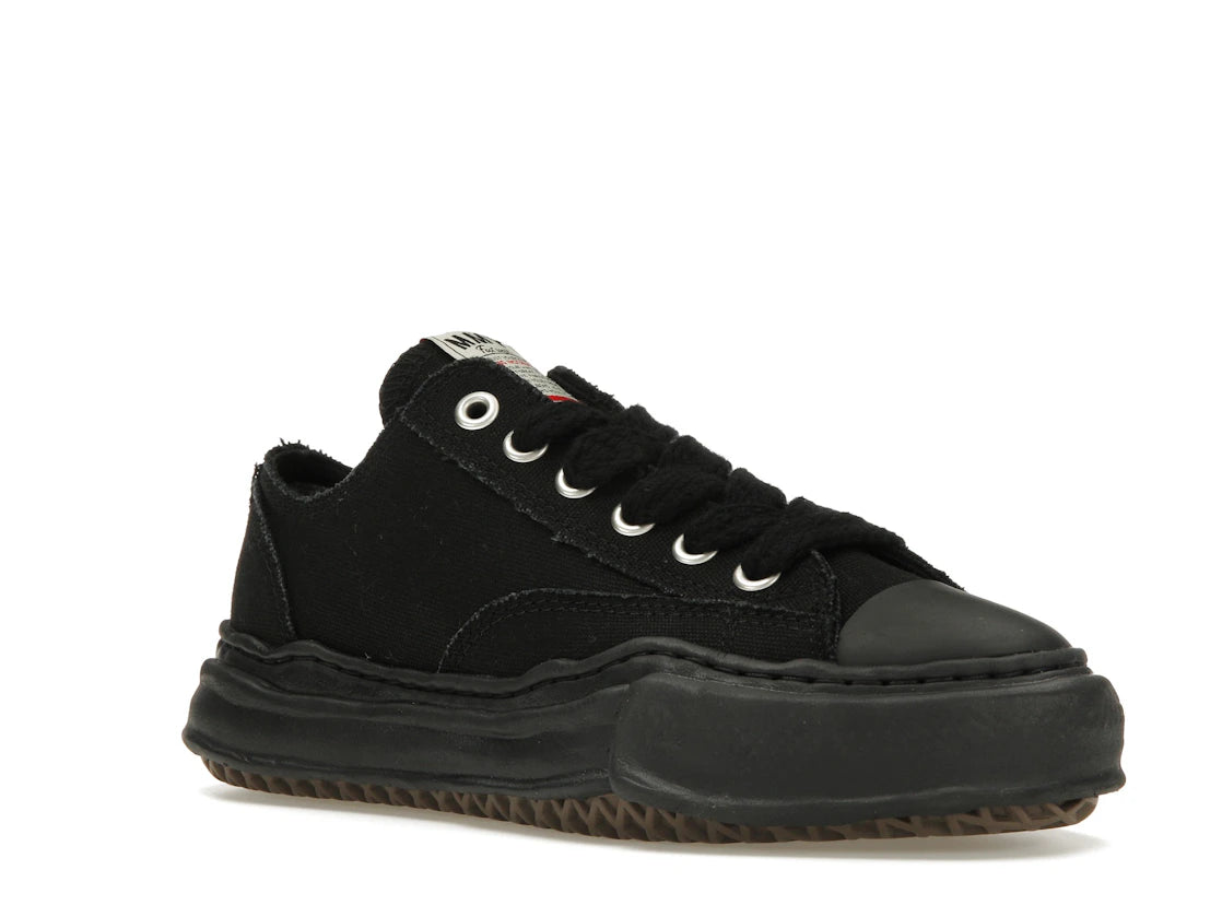 Maison Mihara Yasuhiro Peterson OG Sole Canvas Low Black Black