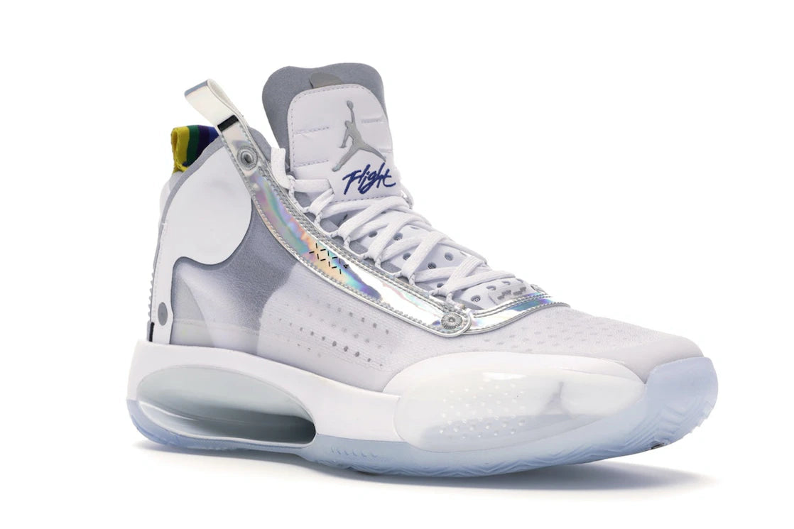 Jordan XXXIV White Metallic Silver