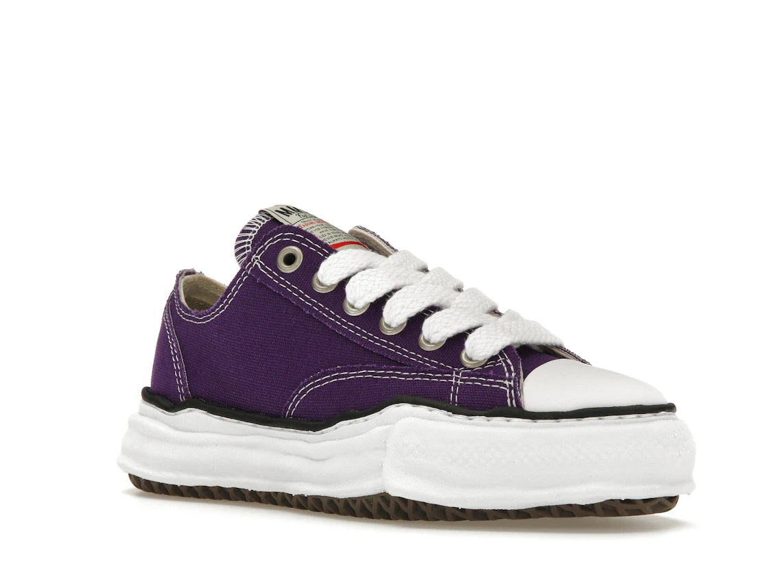 Maison Mihara Yasuhiro Peterson OG Sole Canvas Low Lila - vue secondaire A