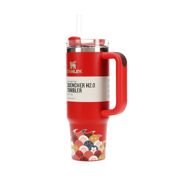 Stanley The Lunar New Year Limited Edition Flowstate Quencher 30oz Tumbler Red Dragon