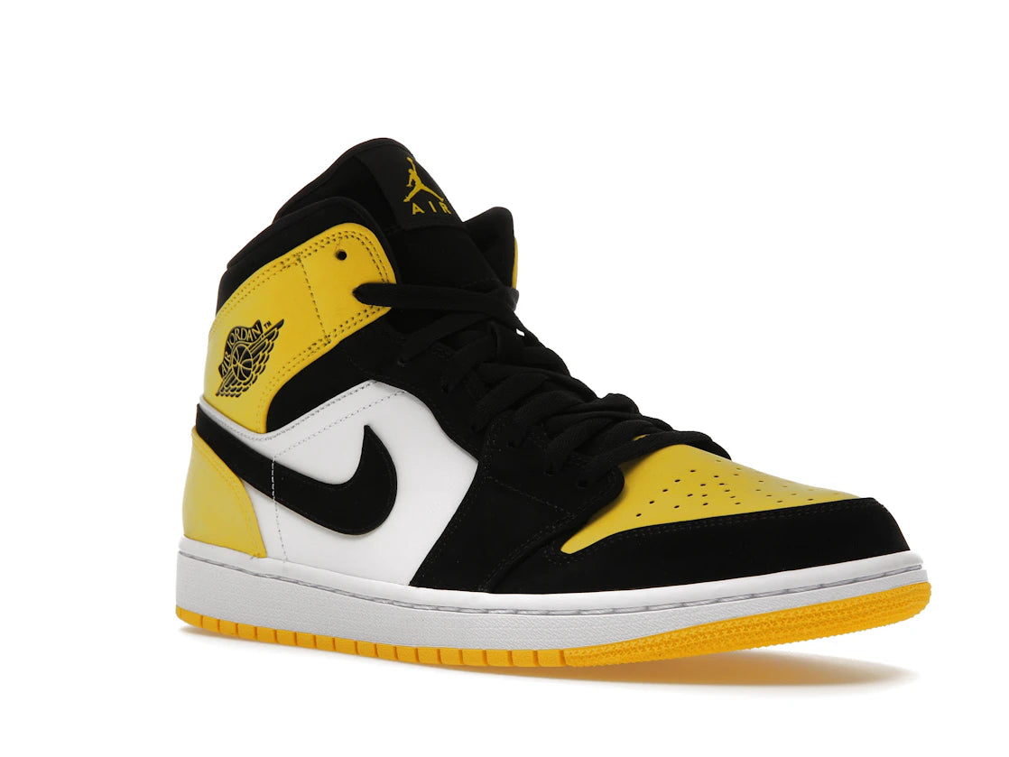 Jordan 1 Mid Yellow Toe Black