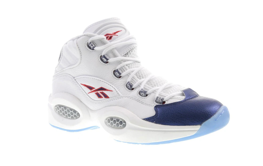 Reebok Question Mid Blue Toe (2016) - vue secondaire A