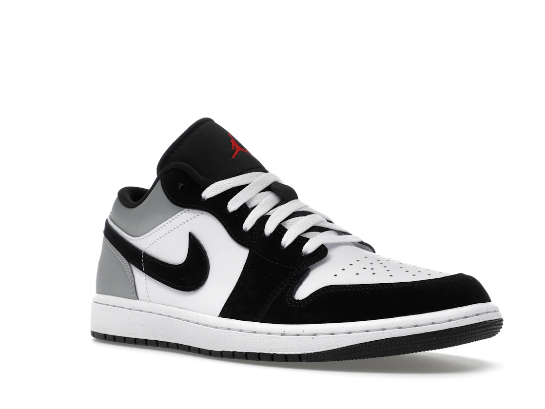 Jordan 1 Low SE White Fire Red Black Matte Silver