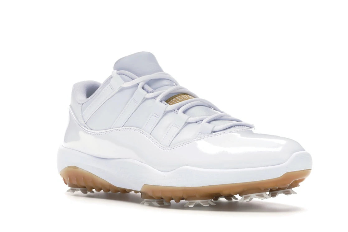 Jordan 11 Retro Low Golf Weiß Metallic Gold