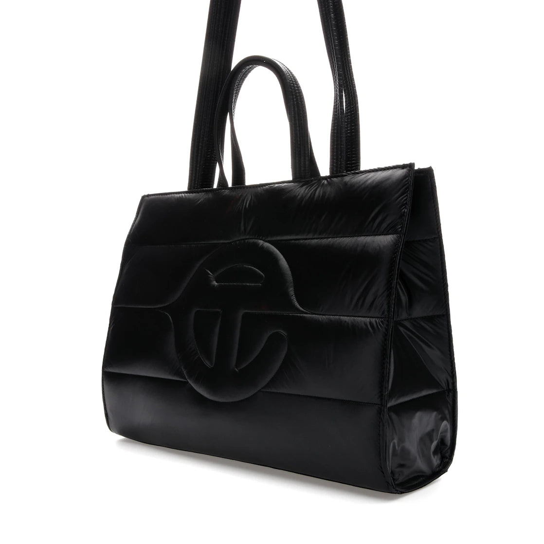 Telfar x Moose Knuckles Puff Shopper Tote Medium Black