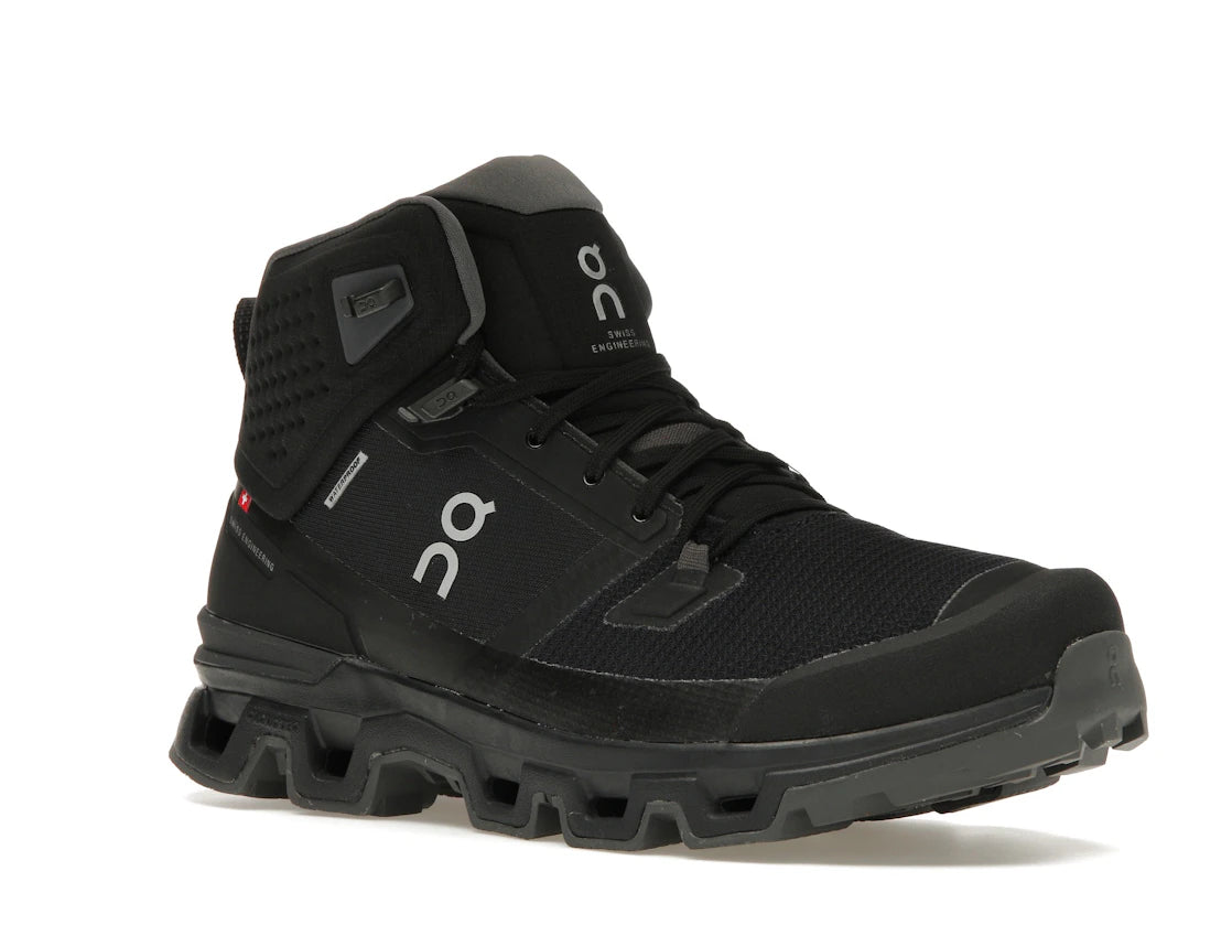 On Running Cloudrock 2 Waterproof Black Eclipse