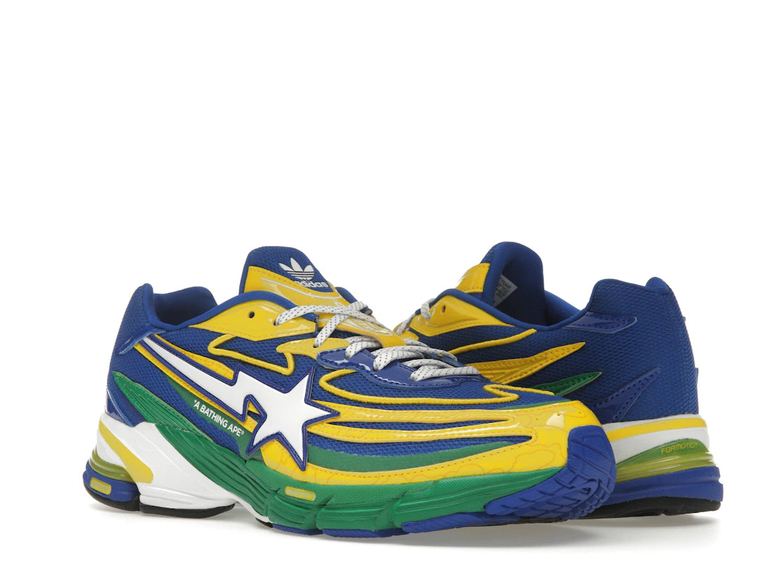 adidas Orketro Bape Yellow Blue Green