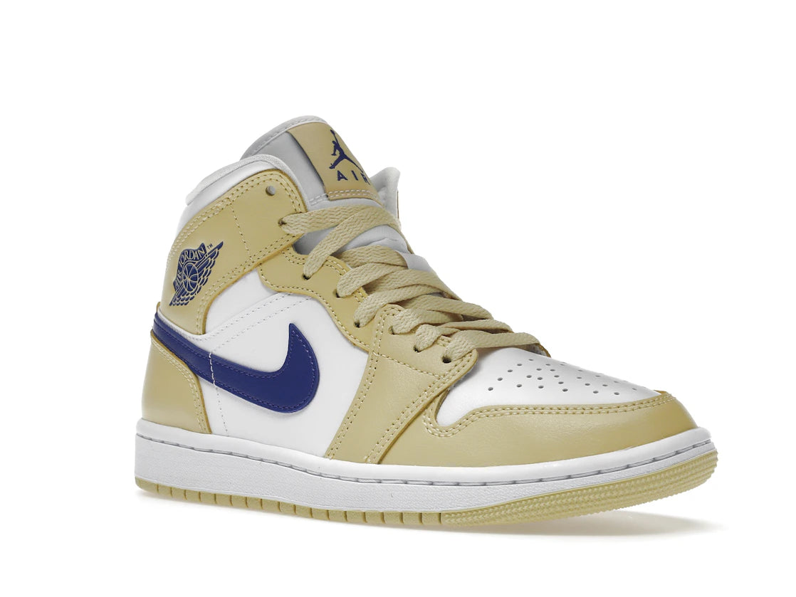 Jordan 1 Mid Lemon Wash Lapis (Women's)