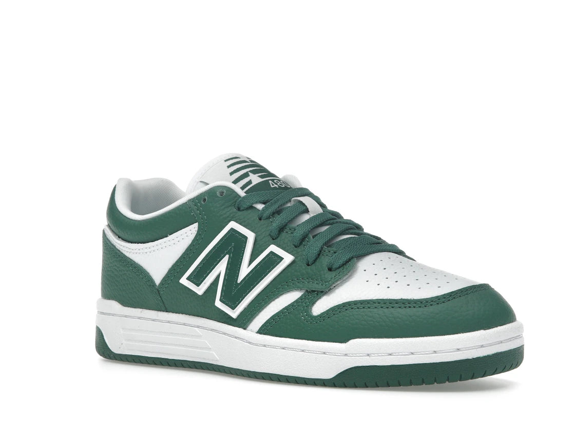 New Balance 480 Team Forest Green White
