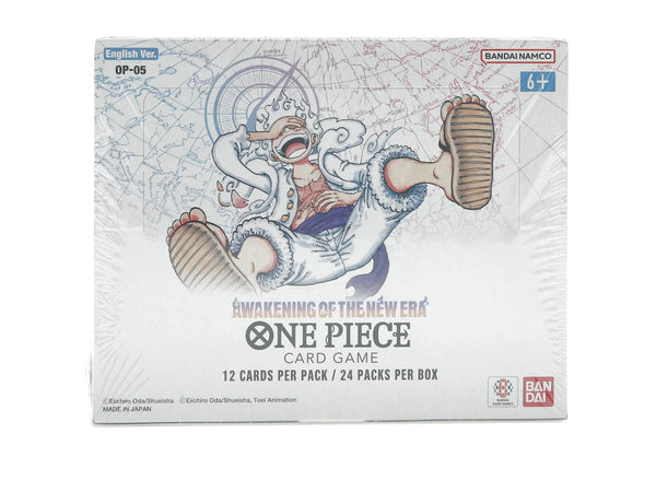 2023 Bandai One Piece Kartenspiel Erwachen der neuen Ära Boosterbox (OP-05) Englisch