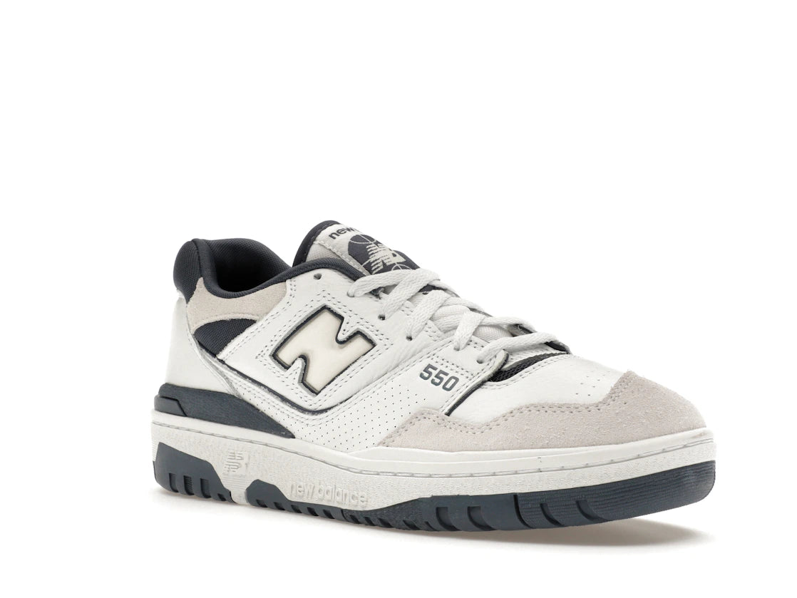 New Balance 550 Weiß Staubblau