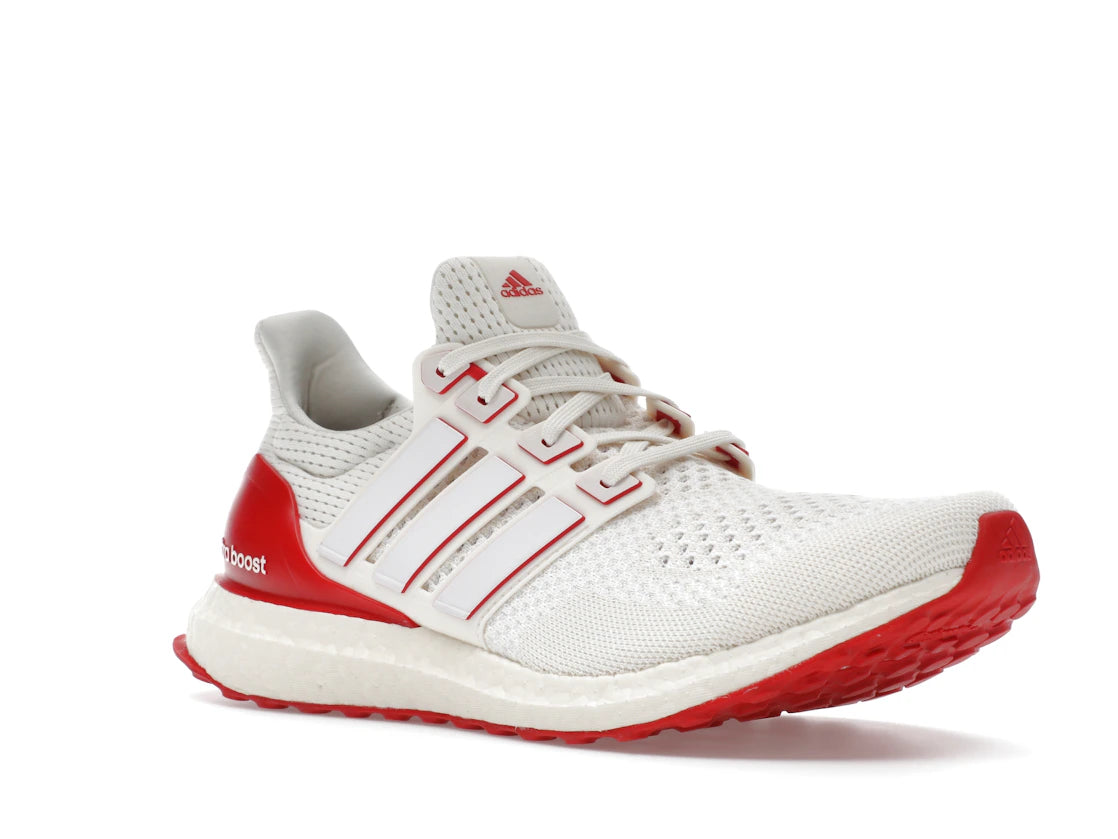 adidas Ultra Boost 1.0 Chalk White Scarlet - vue secondaire A
