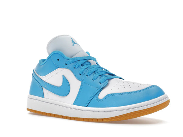 Jordan 1 Low White Gum Light Brown Dark Powder Blue (Damen)