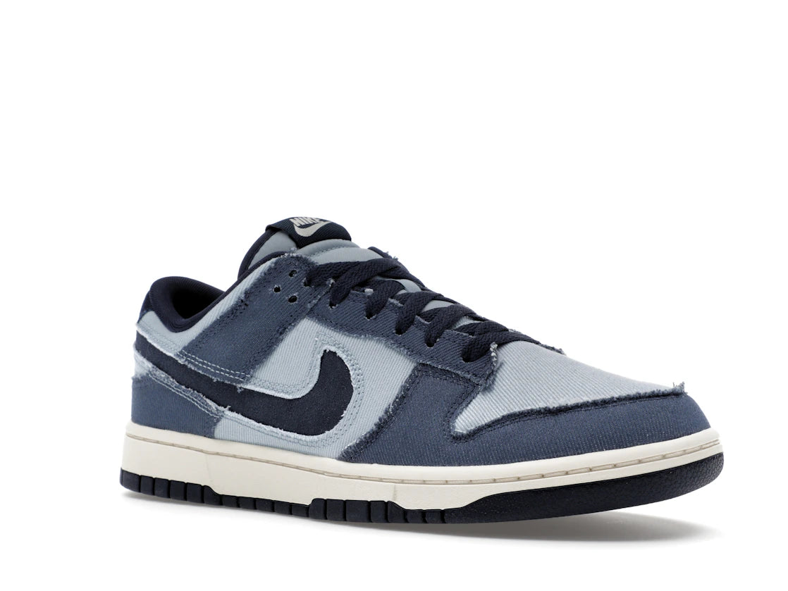 Nike Dunk Low Light Armory Blue Denim - vue secondaire A