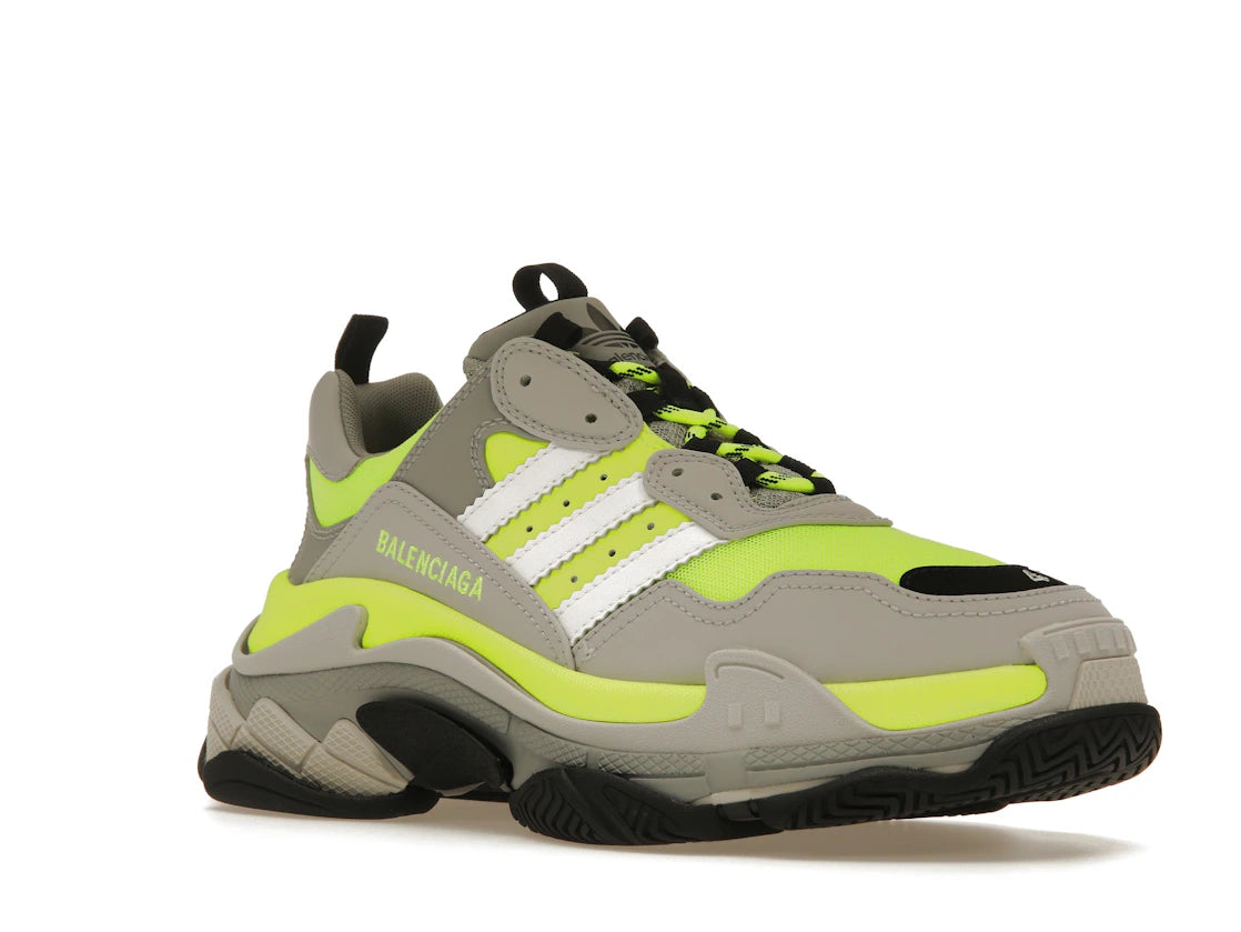 Balenciaga x adidas Triple S Fluo Yellow