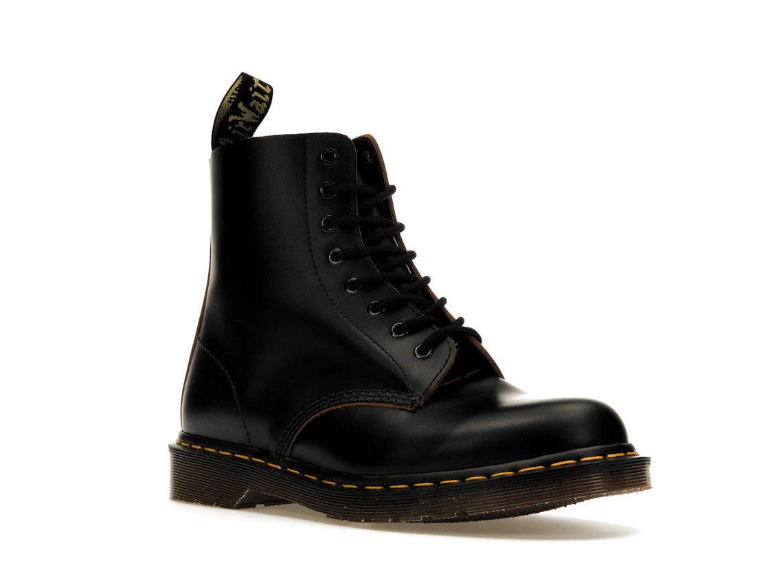 Dr. Martens 1460 Vintage Made In England Lace Up Boot Black Quilon