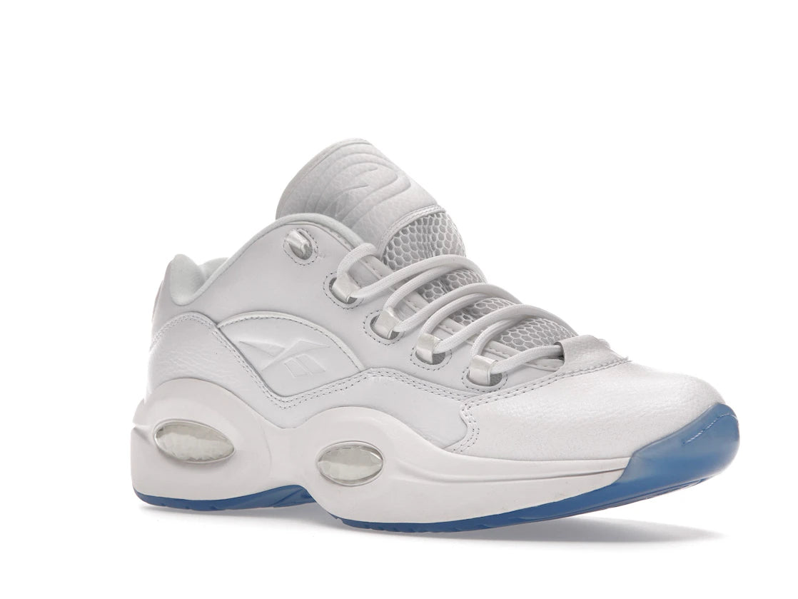 Reebok Question Low White Clear Blue Sole - vue secondaire A