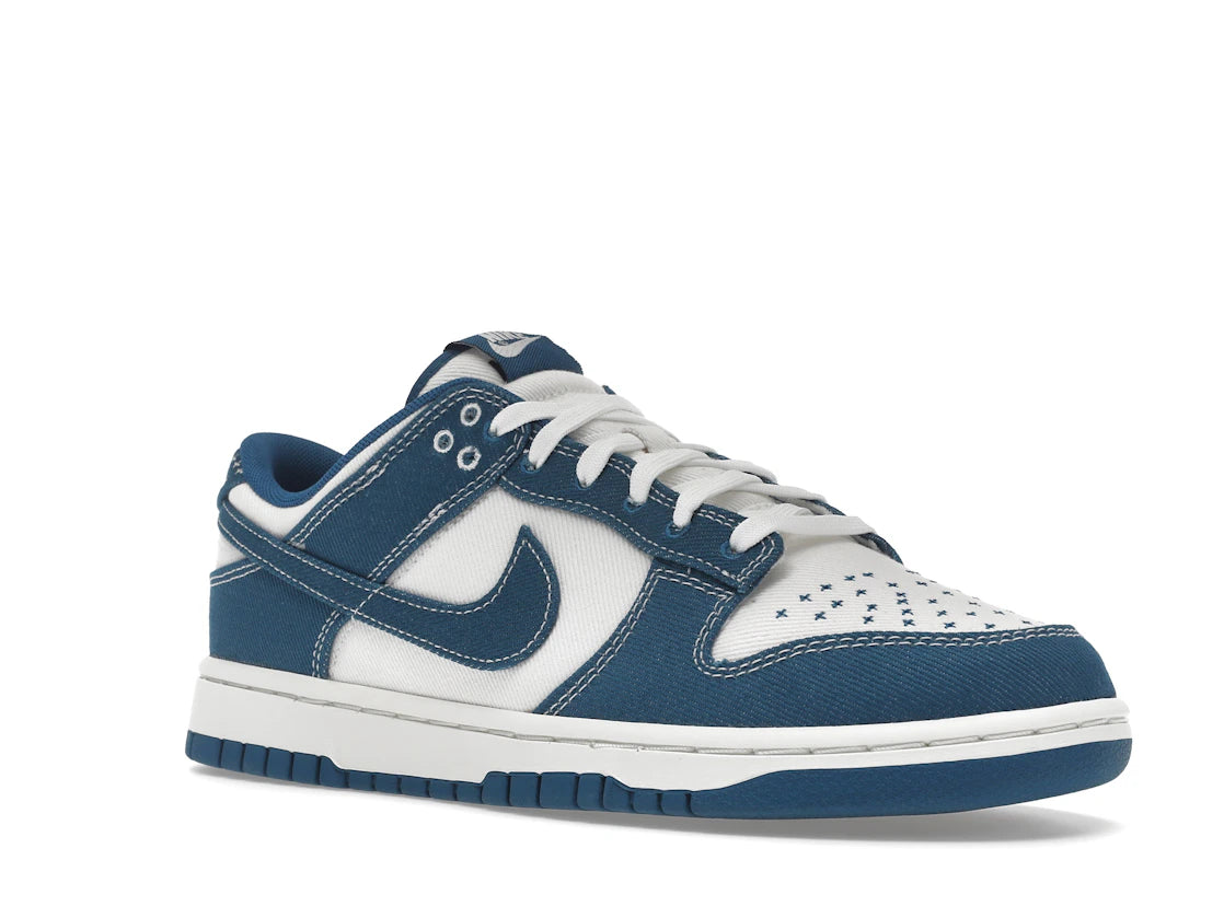Nike Dunk Low Industrial Blue Sashiko - vue secondaire A