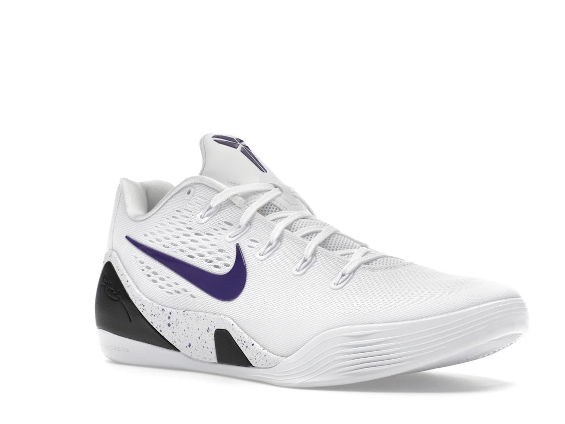 Nike Kobe 9 Elite Low EM Protro White Court Purple