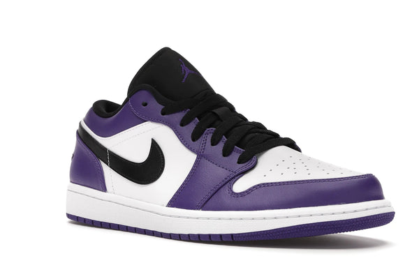 Jordan 1 Low Court Purple White