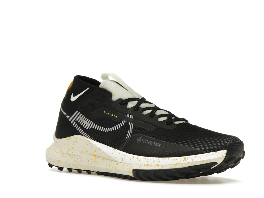 Nike React Pegasus Trail 4 Gore-Tex Schwarz Vivid Sulfur