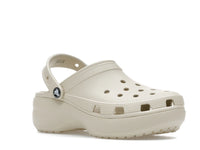 Crocs Classic Platform Clog Bone (Women's)