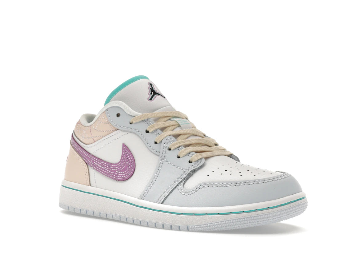 Jordan 1 Low Multi-Color Sashiko (Women's)