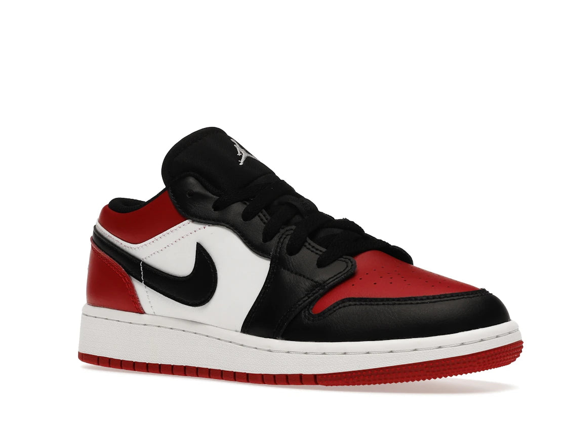 Jordan 1 Low Bred Toe (GS)