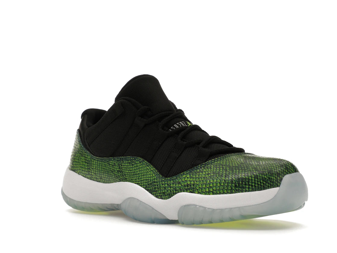 Jordan 11 Retro Low Green Snakeskin