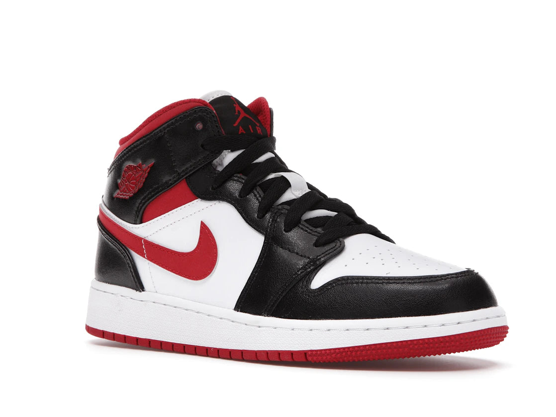 Jordan 1 Mid Gym Red Black White (GS)