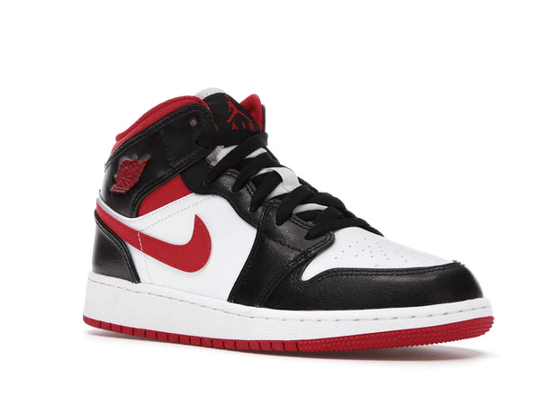 Jordan 1 Mid Gym Red Black White (GS)