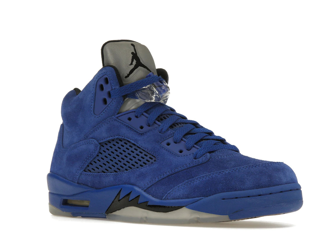 Jordan 5 Retro Blaues Wildleder