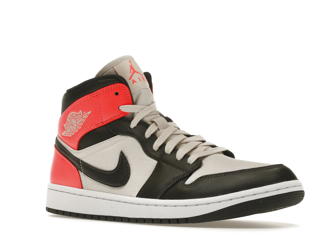 Jordan 1 Mid Newsprint Light Orewood Brown (Women's)