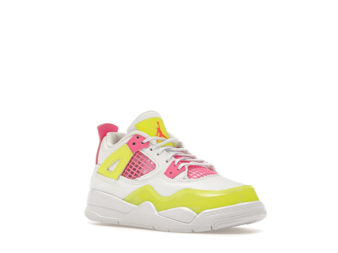 Jordan 4 Retro Weiß Zitronenrosa (PS)