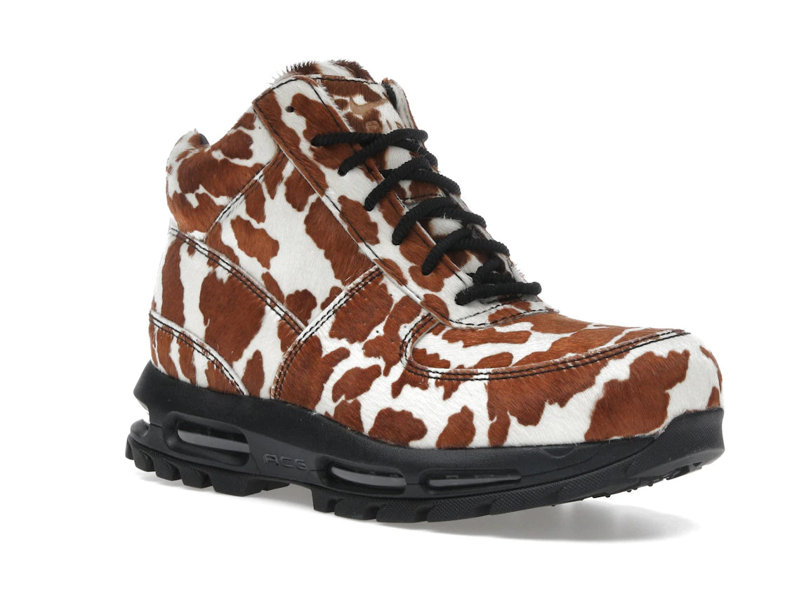 Nike Air Max Goadome Sail Cacao Wow Cow Print Pony Hair - vue secondaire A