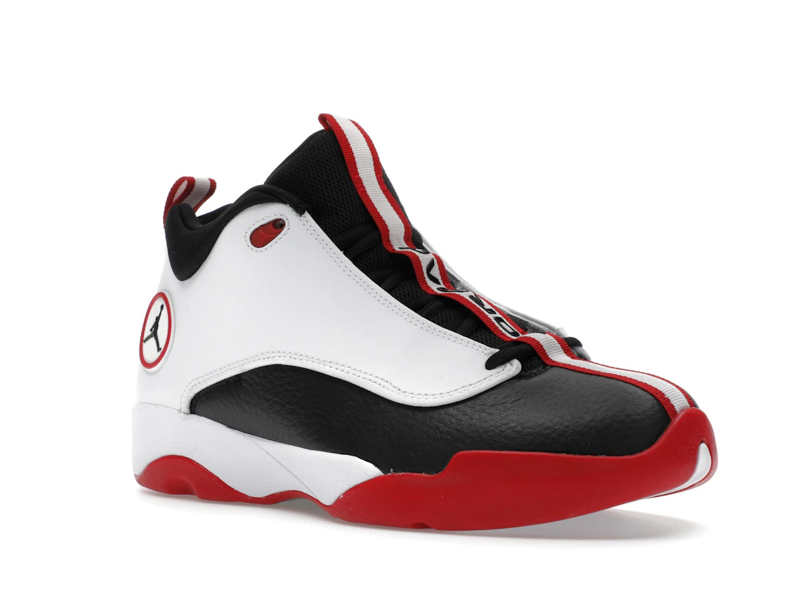 Jordan Jumpman Pro Quick White Varsity Red Black