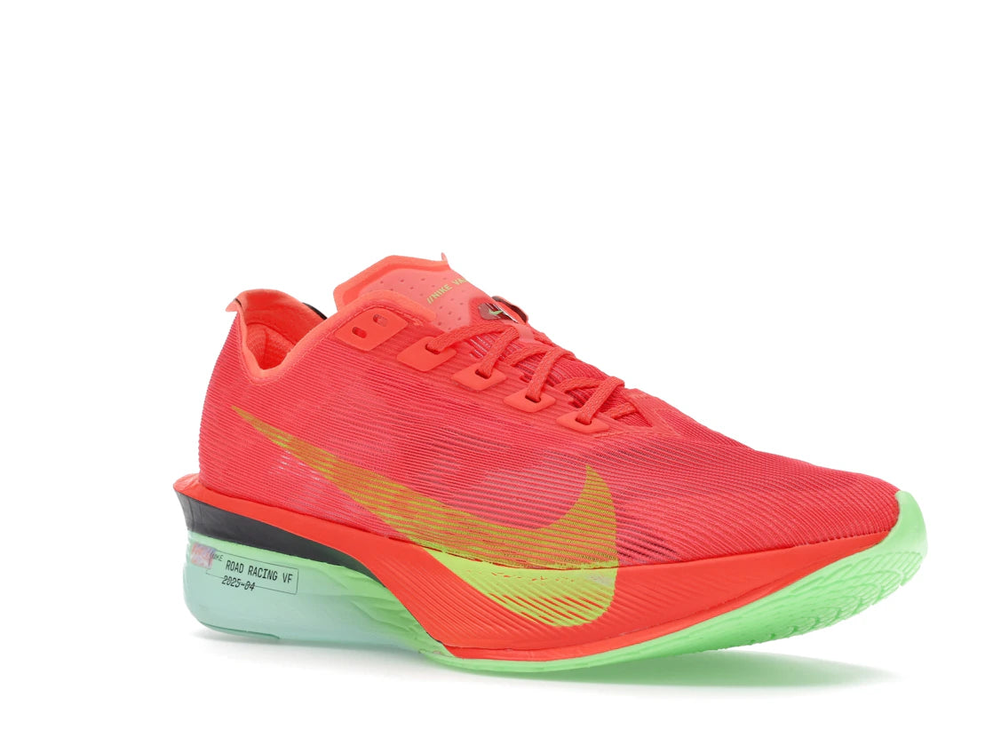 Nike ZoomX Vaporfly Next% 4 Bright Crimson Mint Foam Cave Purple Lime Blast - vue secondaire A
