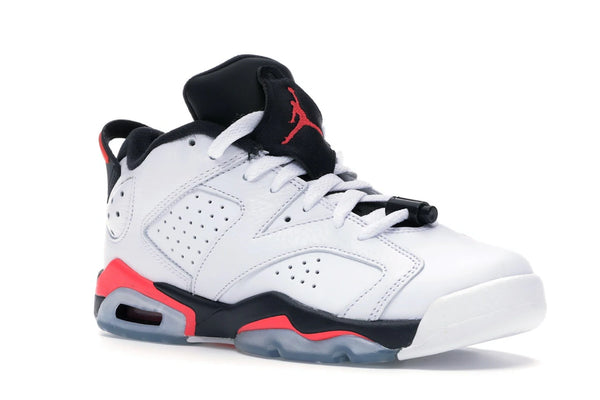 Jordan 6 Retro Low White Infrared 23 Black (GS)
