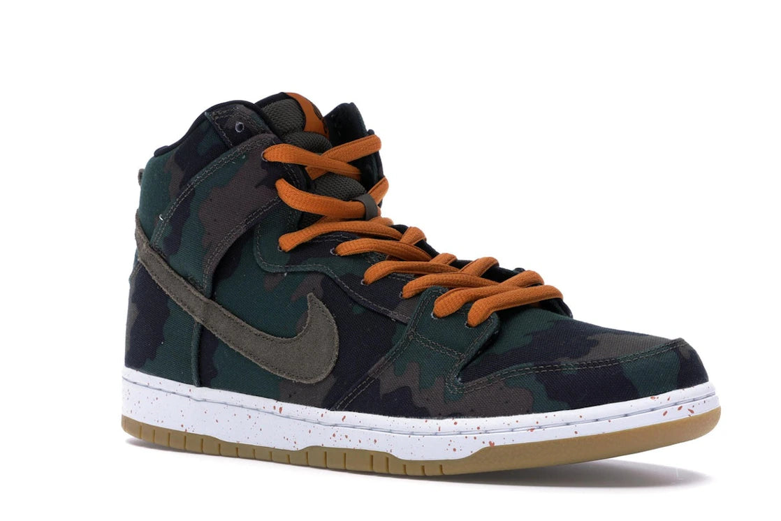 Nike SB Dunk High FiveOneO Camo - vue secondaire A