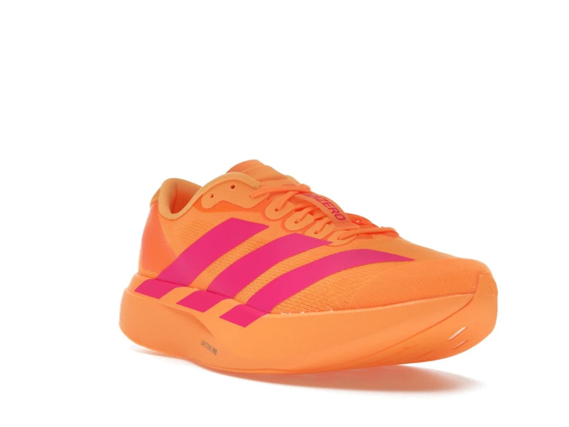 adidas Adizero Evo SL Flash Orange Shock Pink - vue secondaire A